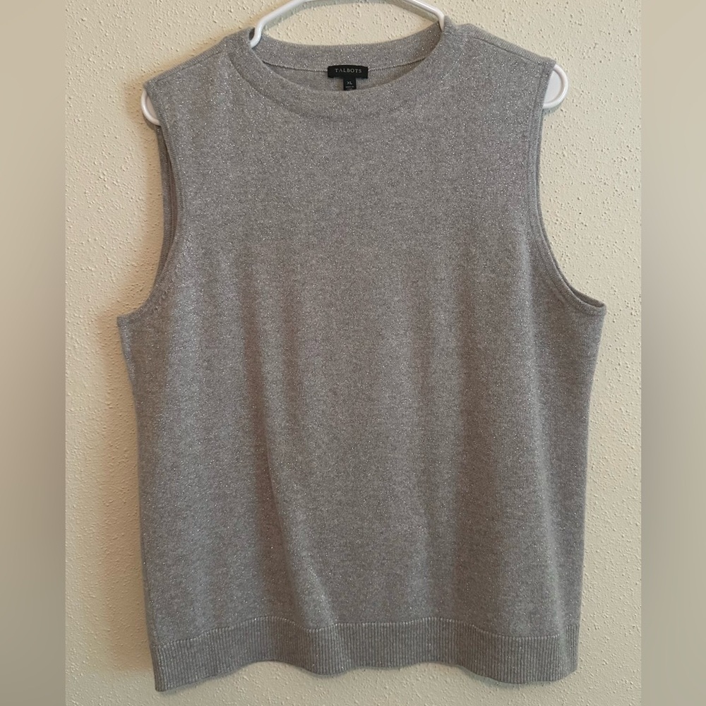 EUC Talbots Cashmere Blend Crewneck Sweater, XL